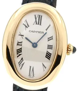 Cartier Baignoire W1506056 23mm Yellow gold Champagne