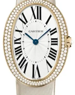 Cartier Baignoire WB520005 32mm Rose gold Silver