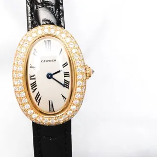 Cartier Baignoire K18 YG 23mm  YG