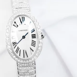 Cartier Baignoire CRW800063065 23mm White gold