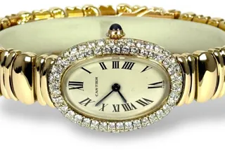 Cartier Baignoire 0090 - Yellow gold Silver