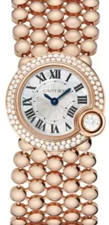 Cartier Ballon Blanc WE902057 24mm Rose gold White