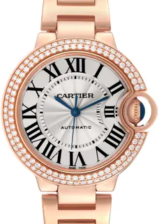 Cartier Ballon Bleu WE902064 Rose gold White