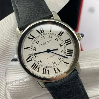 Cartier Ronde Croisière de Cartier WSRN0021 36mm Steel Silver