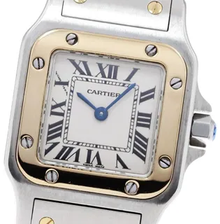 Cartier Santos W20012C4 24mm yg Champagne