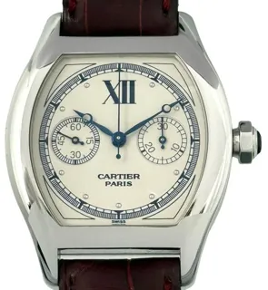 Cartier Tortue W1525851 34mm White gold White