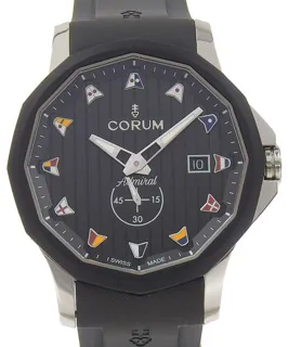 Corum Admiral's Cup 395.102.22/F371AN12 11mm Stainless steel Black