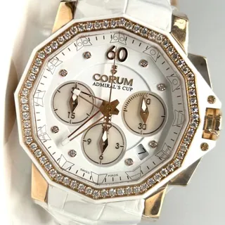 Corum Admiral's Cup A984/01023 40mm Rose gold White