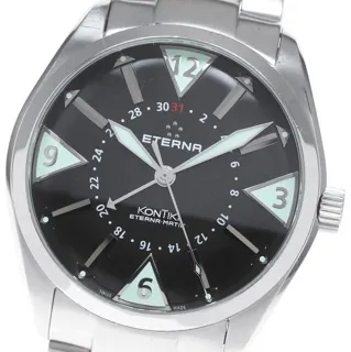 Eterna Kontiki 1595.41 43mm Stainless steel Black