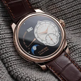 F.P. Journe Octa Octa Lune 42mm Rose gold Black