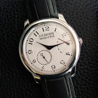 F.P. Journe Souveraine CHRONOMÈTRE 40mm Platinum White