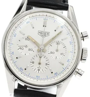 Heuer CS3110 35mm Steel Silver