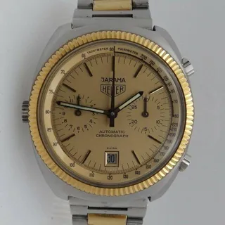 Heuer 110.225 40mm Gold/Steel Champagne