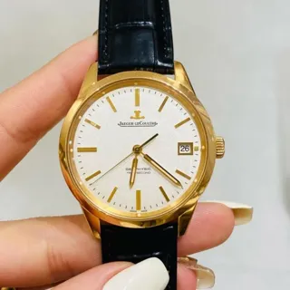 Jaeger-LeCoultre Geophysic Q8012520 39.5mm Rose gold Silver