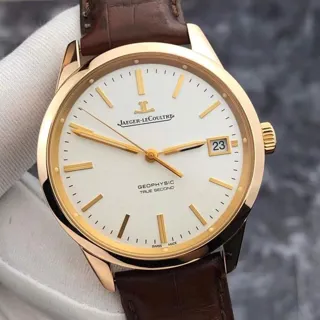 Jaeger-LeCoultre Geophysic Q8012520 39.5mm Rose gold Silver