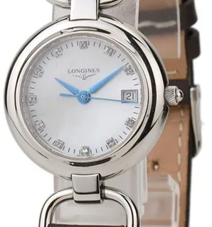 Longines Equestrian L6.130.4.87.2 26.5mm Stainless steel White