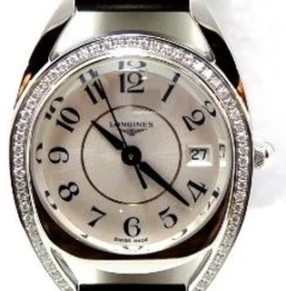 Longines Equestrian L6.136.0.73.2 26mm Stainless steel White