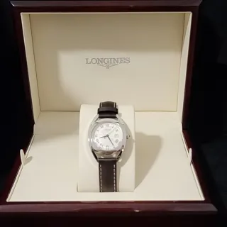 Longines Equestrian L6.137.4.71.2 30mm Stainless steel White