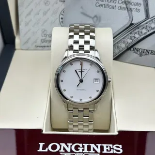 Longines Flagship L4.774.4.27.6 Stainless steel White