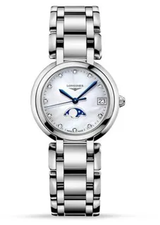 Longines PrimaLuna L8.115.4.87.6 30.5mm Stainless steel White