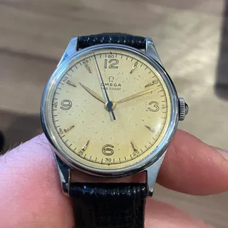 Omega Classic 40 30T2SC 34mm Stainless steel Golden and Yellow