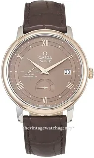 Omega De Ville 424.23.40.21.13.001 39.5mm Red gold Brown