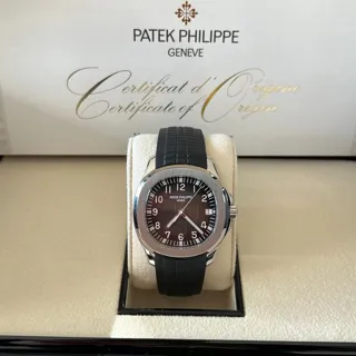 Patek Philippe Aquanaut 5167A-001 40mm Stainless steel Black