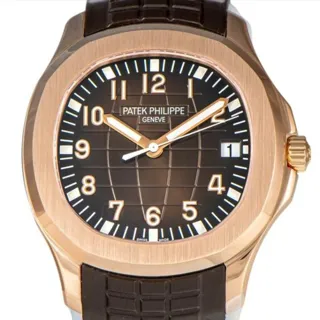 Patek Philippe Aquanaut 5167R-001 40mm Rose gold Brown