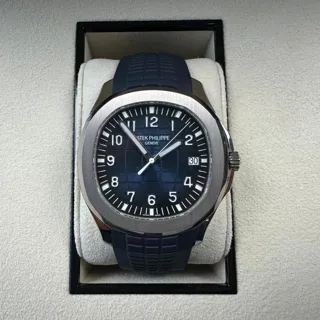 Patek Philippe Aquanaut 5168G-001 42mm White gold Blue