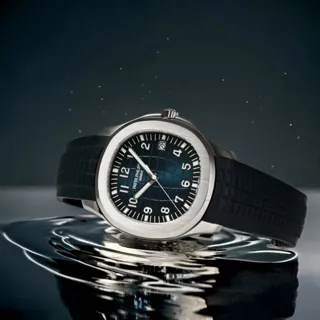 Patek Philippe Aquanaut 5168G-001 42mm White gold Blue