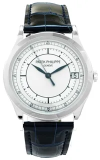 Patek Philippe Calatrava 5296G-001 38mm White gold Silver