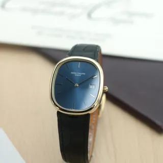 Patek Philippe Ellipse 3747 31mm Yellow gold Blue