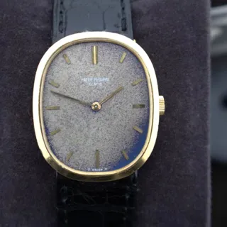 Patek Philippe Golden Ellipse 3848 27mm Yellow gold Blue