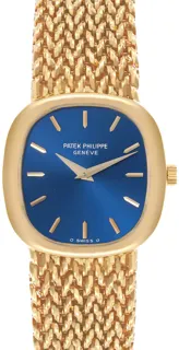 Patek Philippe Golden Ellipse 4223 Yellow gold Blue