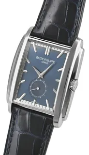 Patek Philippe Gondolo 5124G-011 33.5mm White gold Blue