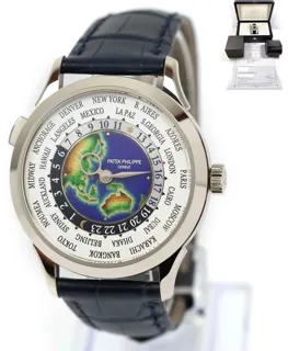 Patek Philippe World Time 5231G 38mm White gold White