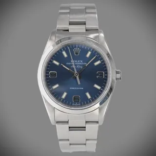 Rolex Air King 14000M 34mm Stainless steel Blue