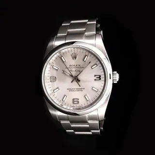 Rolex Air King 34mm Stainless steel Silver