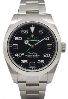 Rolex Air King 116900 ( DIAL) 40mm Stainless steel Black