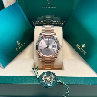 Rolex Day-Date 40 228235 40mm Everose gold Pink