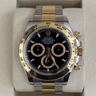 Rolex Daytona 126503 40mm Yellow gold and Stainless steel Black