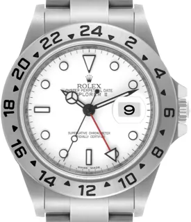 Rolex Explorer II 16570 Stainless steel White