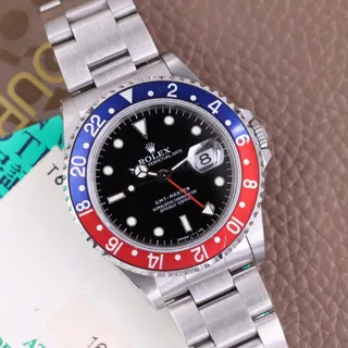 Rolex GMT-Master 16700 40mm Stainless steel Black