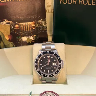 Rolex GMT-Master 16700 40mm Stainless steel Black