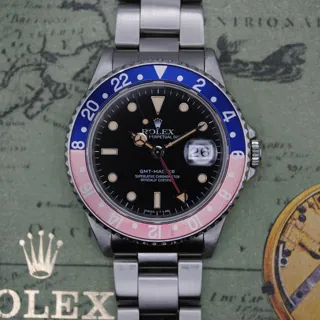 Rolex GMT-Master 16700 27mm Stainless steel Black