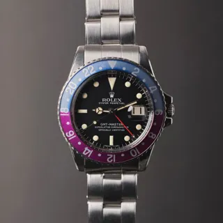 Rolex GMT-Master 1675 40mm Stainless steel Black