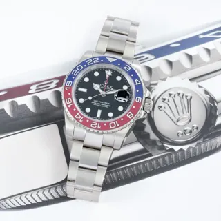 Rolex GMT-Master II 116719BLRO 40mm Stainless steel Black