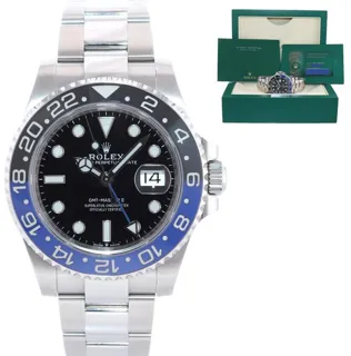 Rolex GMT-Master II 126710BLNR 40mm Blue Ceramic Black