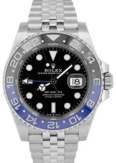 Rolex GMT-Master II 126710BLNR 40mm Stainless steel Black