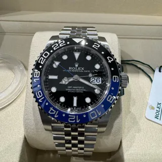 Rolex GMT-Master II 126710BLNR 40mm Stainless steel Black